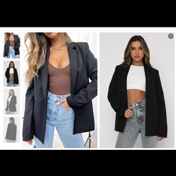 White fox fashion force blazer black - Picture 2 of 3